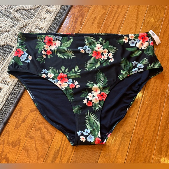 Old Navy Hi Waist Bikini Bottoms Womens Size 3X NWT - Picture 1 of 3